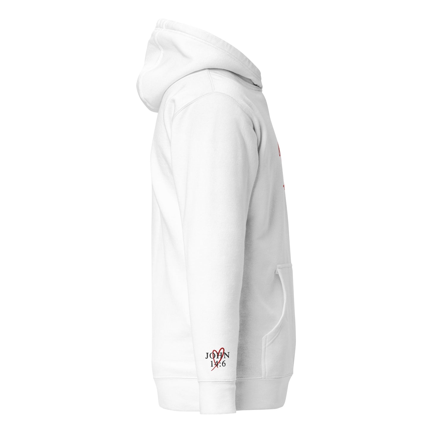 Stop Playin With Me White Hoodie